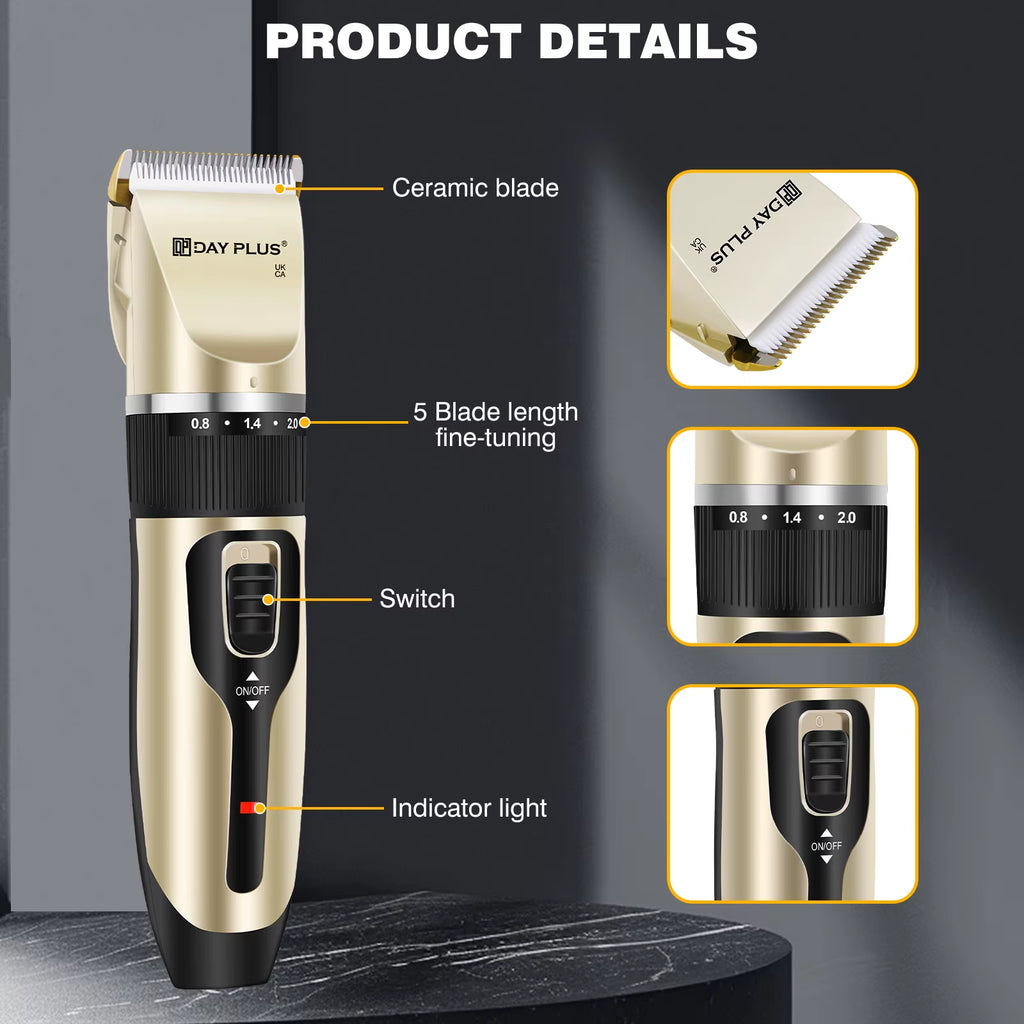 Pet Hair Trimmer Home Use Pet Hair Trimmer Professional Pet Hair Trimmer Groomers Safe Pet Hair Trimmer Electric Dog Clippers